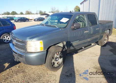 2009 Chevrolet Silverado 1500 Ls из США, поврежденный, VIN 3GCEC13C29G203506